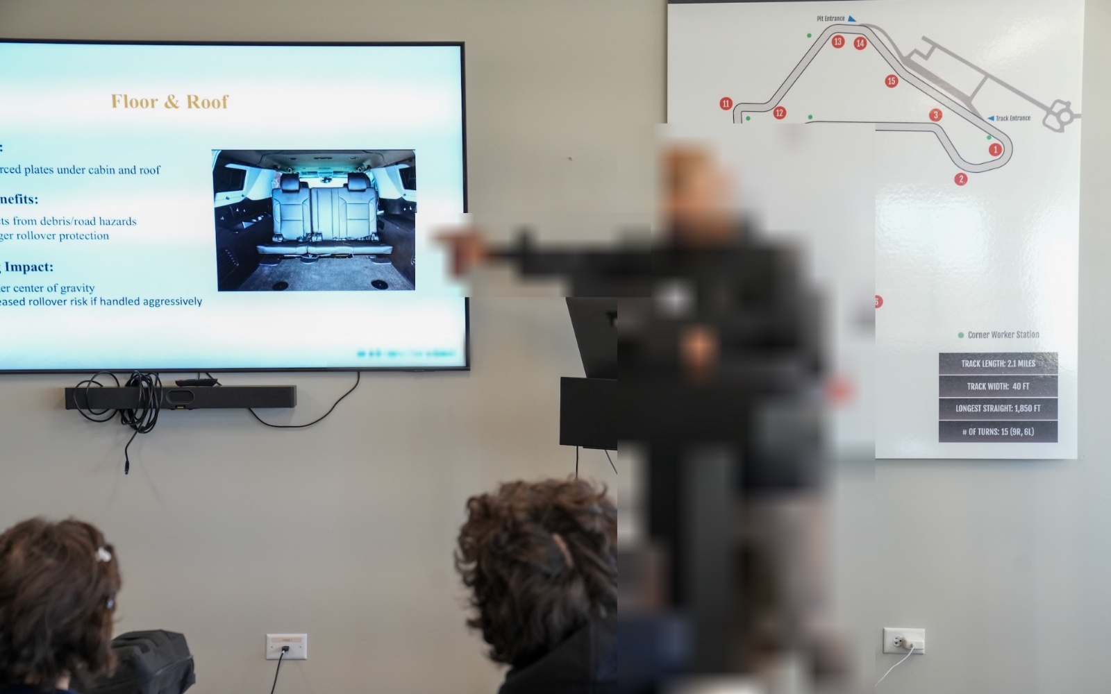 An SAG instructor teaching a training session